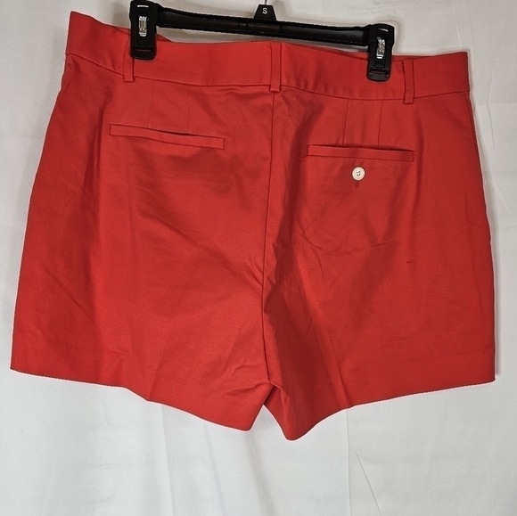 Lauren Ralph Lauren Coral size 14 14 high waist cuff shorts - Picture 5 of 6